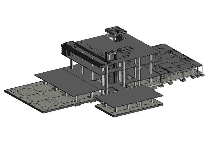 Lobby — maquette BIM